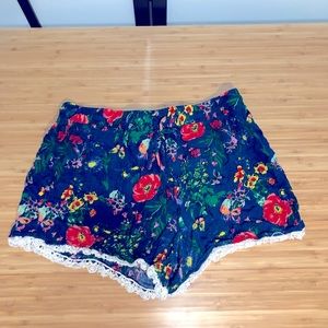 Sophie rue XL floral shorts